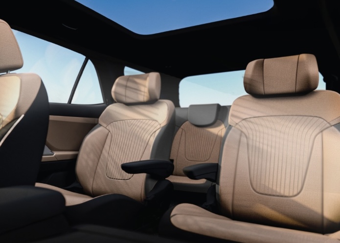 Winged headrests for rear seats in Alcazar facelift