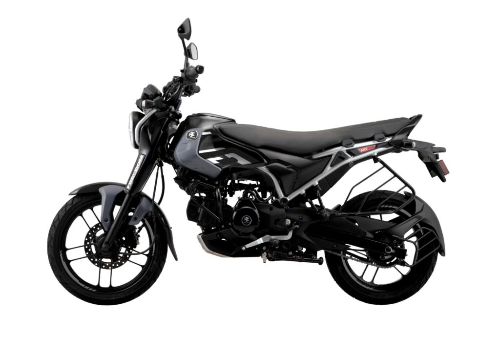 Freedom 125 Ebony Black-Grey colour