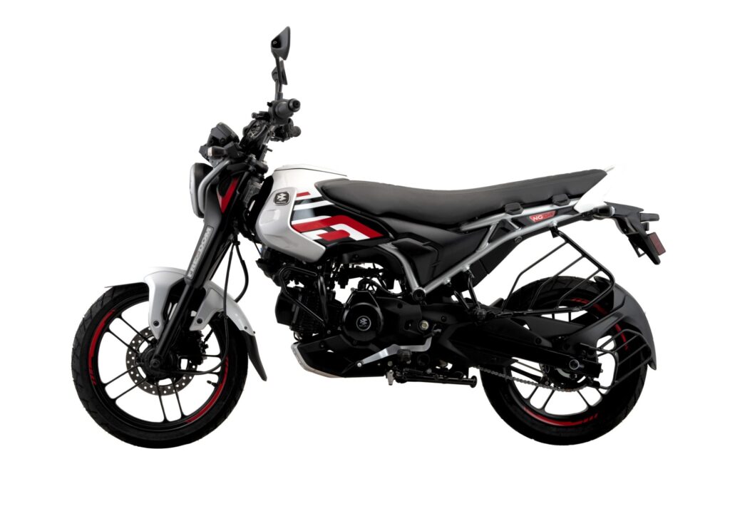 Freedom 125 Cyber White colour