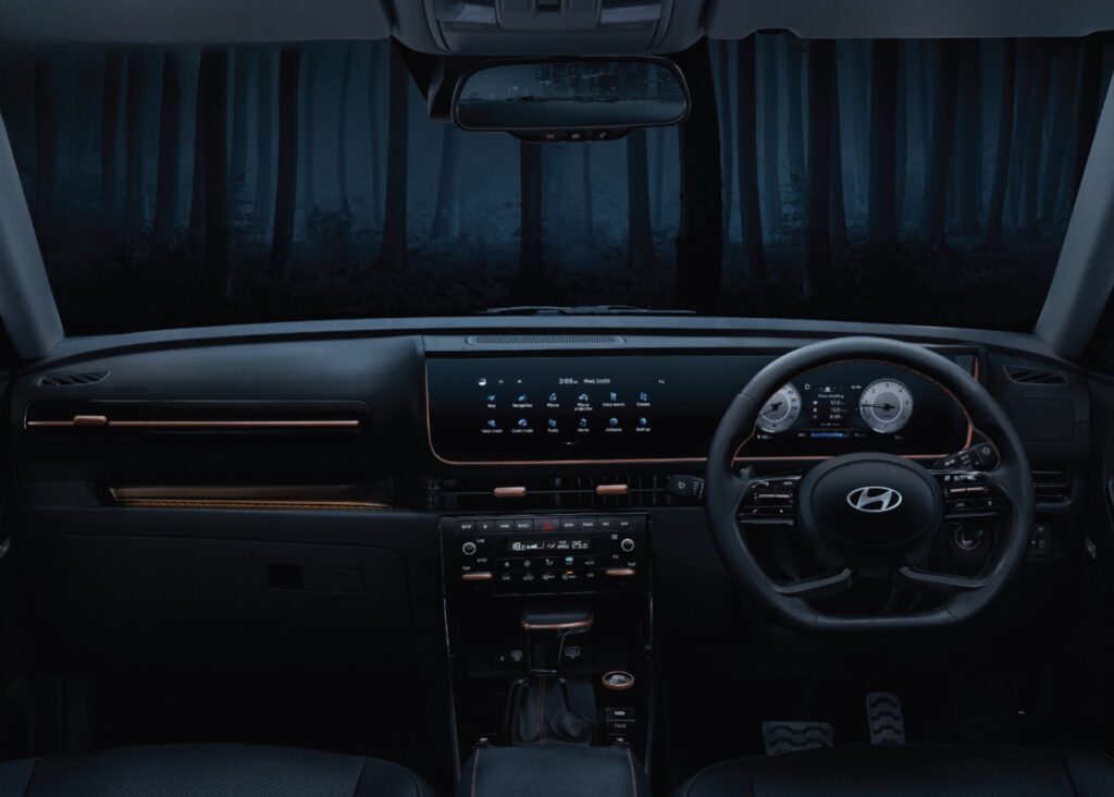 Hyundai Creta Knight Edition Interiors